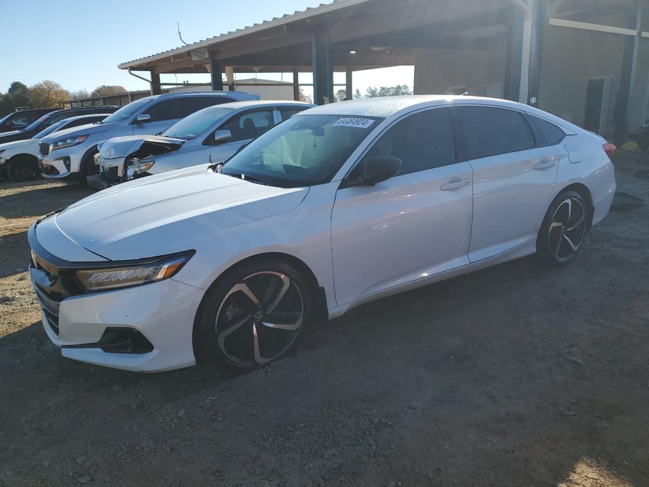 2022 HONDA ACCORD SPORT VIN:1HGCV1F39NA096588