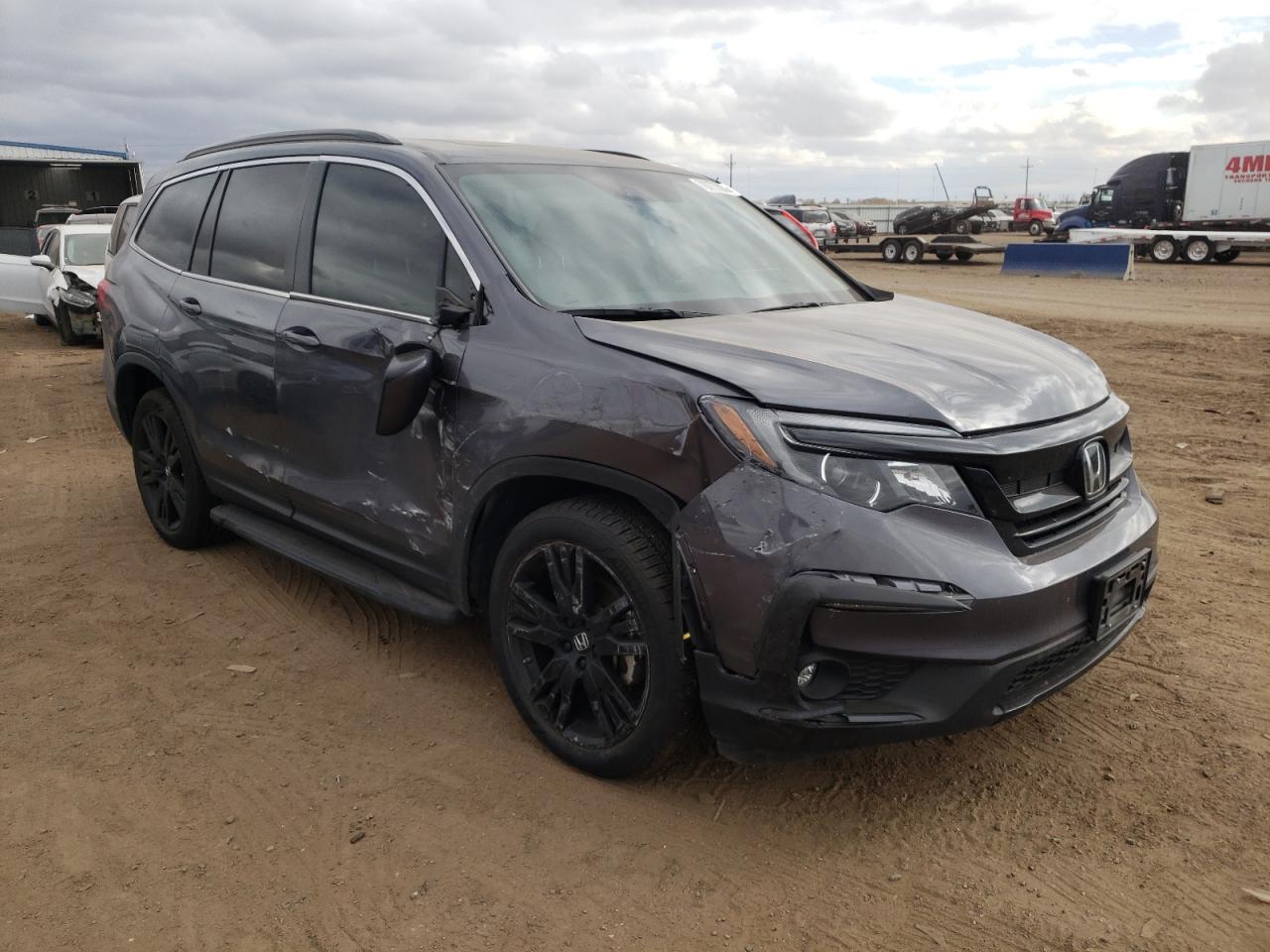 2022 HONDA PILOT SE VIN:5FNYF6H22NB004490