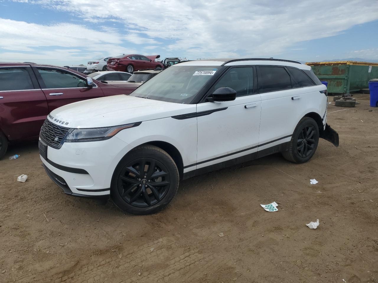 2024 LAND ROVER RANGE ROVER VELAR S VIN:SALYJ2EX3RA378086