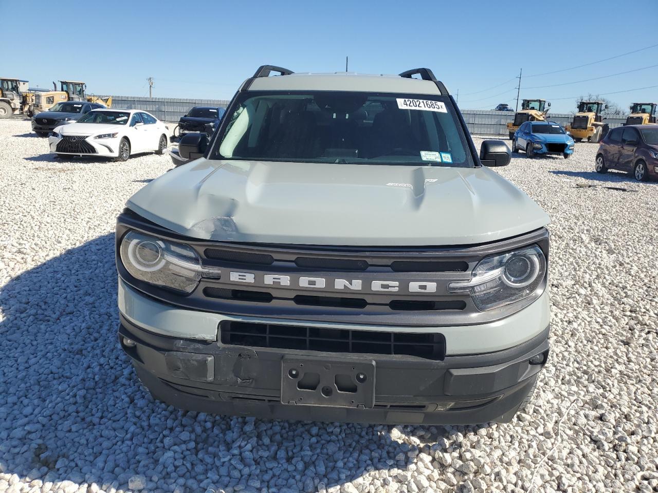2022 FORD BRONCO SPORT BIG BEND VIN:3FMCR9B66NRD55525