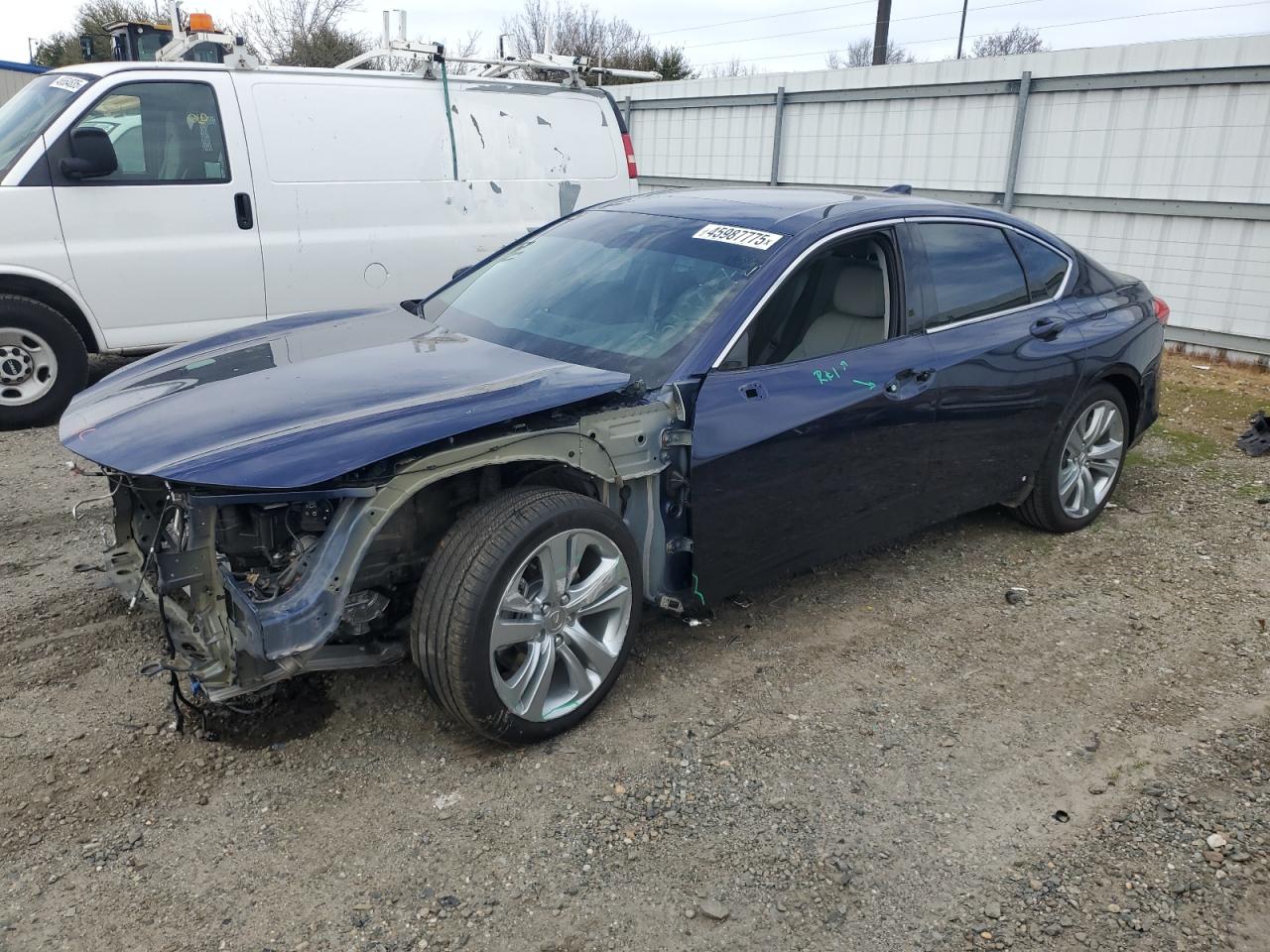 2022 ACURA TLX TECHNOLOGY VIN:19UUB6F45NA001155