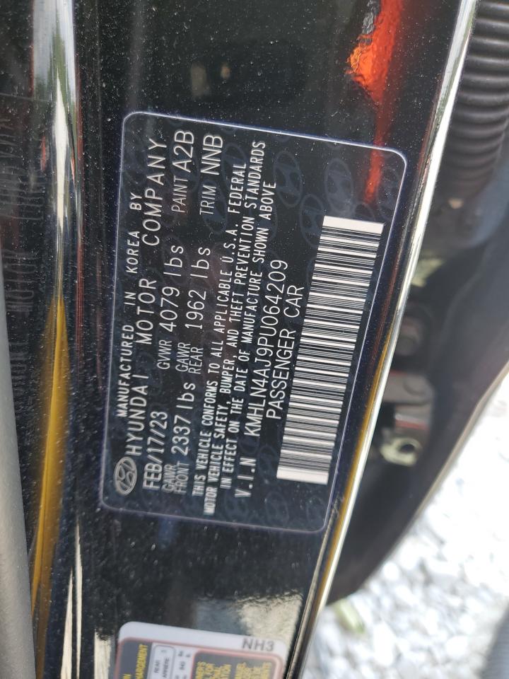 2023 HYUNDAI ELANTRA LIMITED VIN:KMHLN4AJ9PU064209