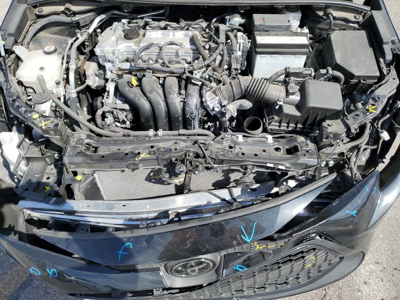 2022 TOYOTA COROLLA LE VIN:5YFEPMAE7NP381989