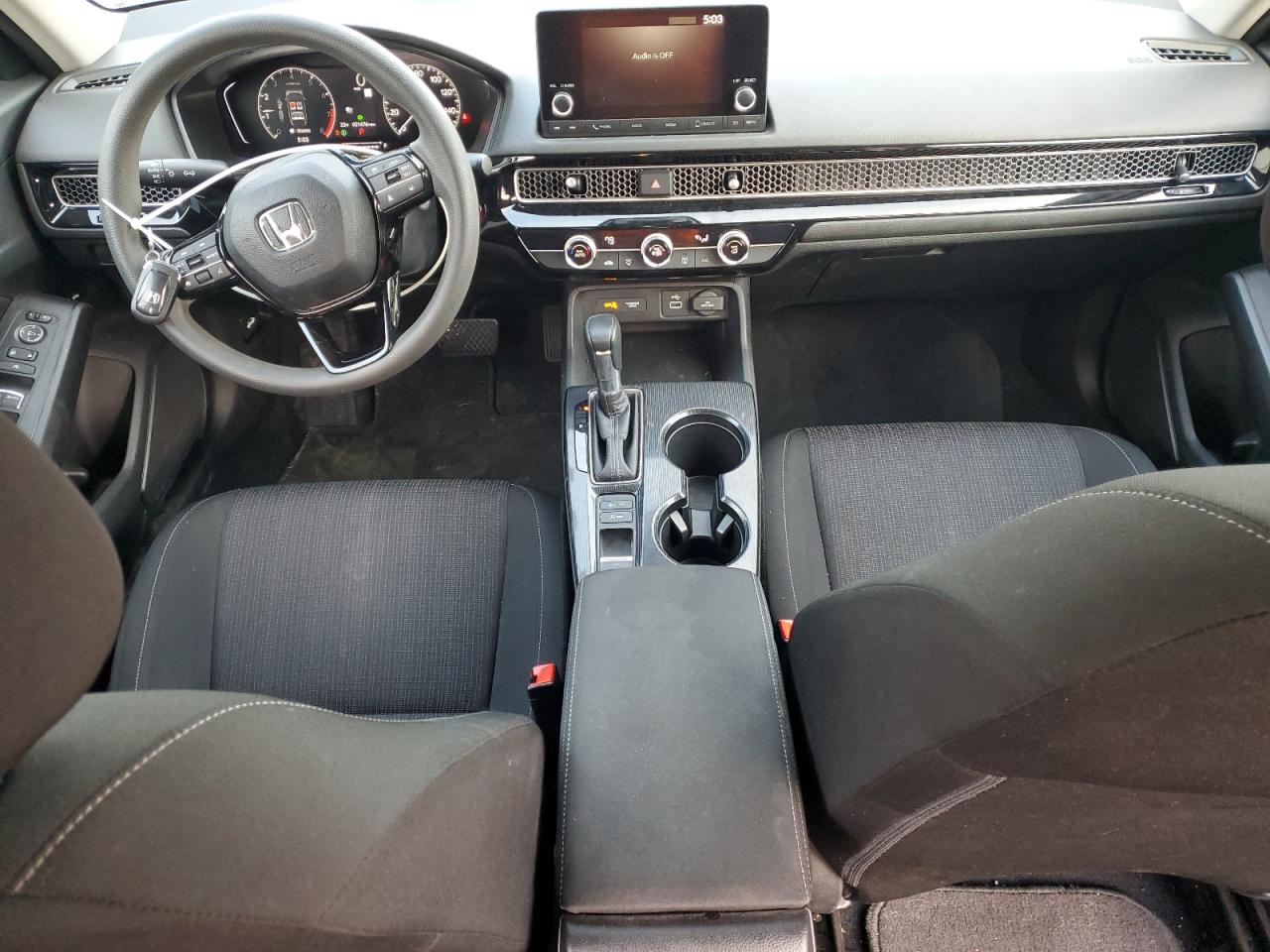 2022 HONDA CIVIC LX VIN:2HGFE2F2XNH595752