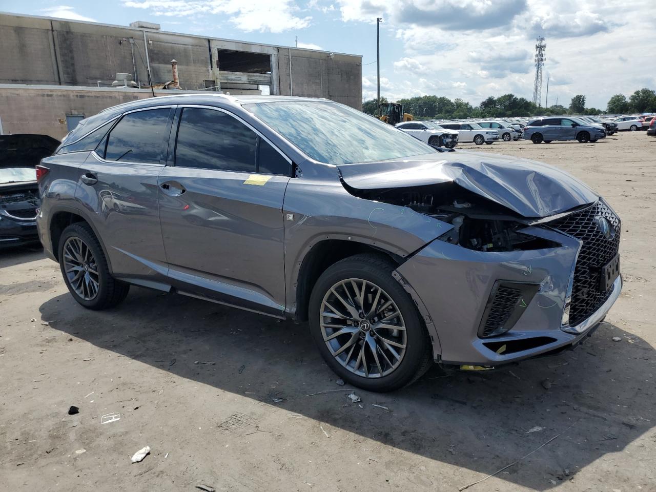 2022 LEXUS RX 350 F SPORT VIN:2T2SZMDA3NC351471