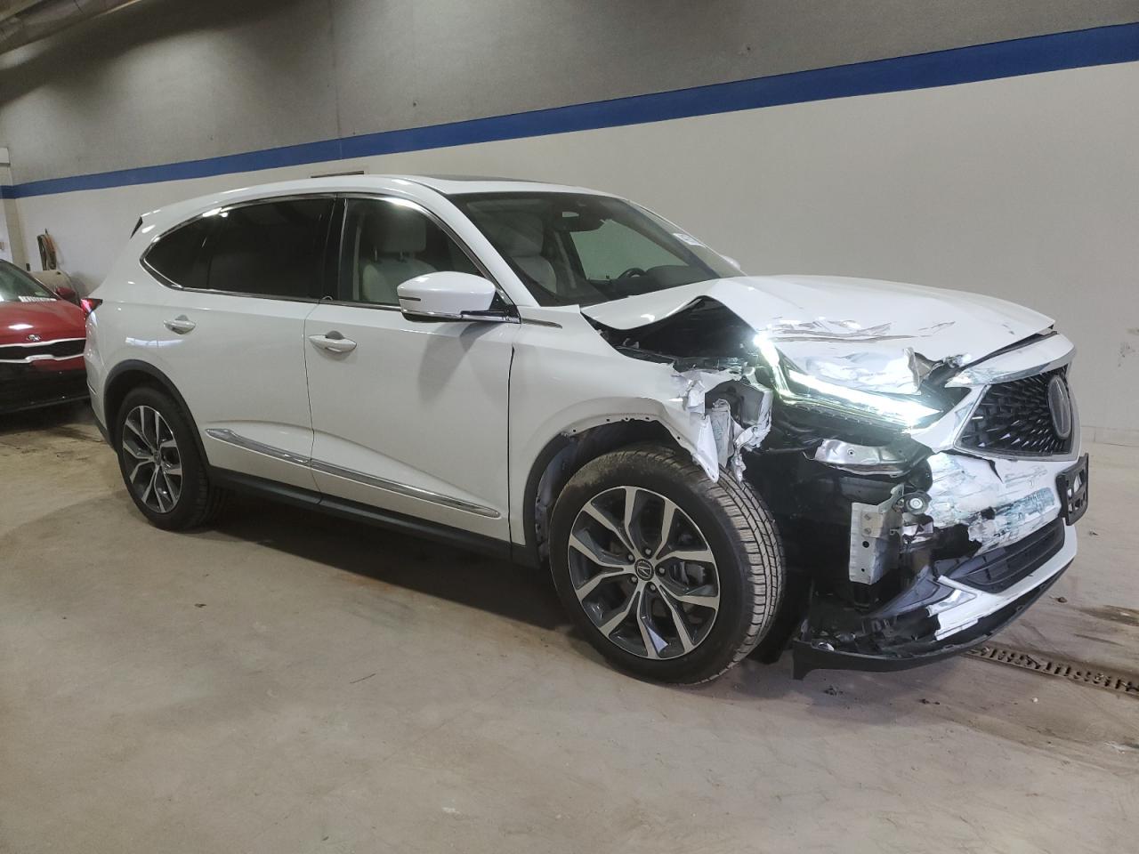 2022 ACURA MDX TECHNOLOGY VIN:5J8YD9H46NL003009