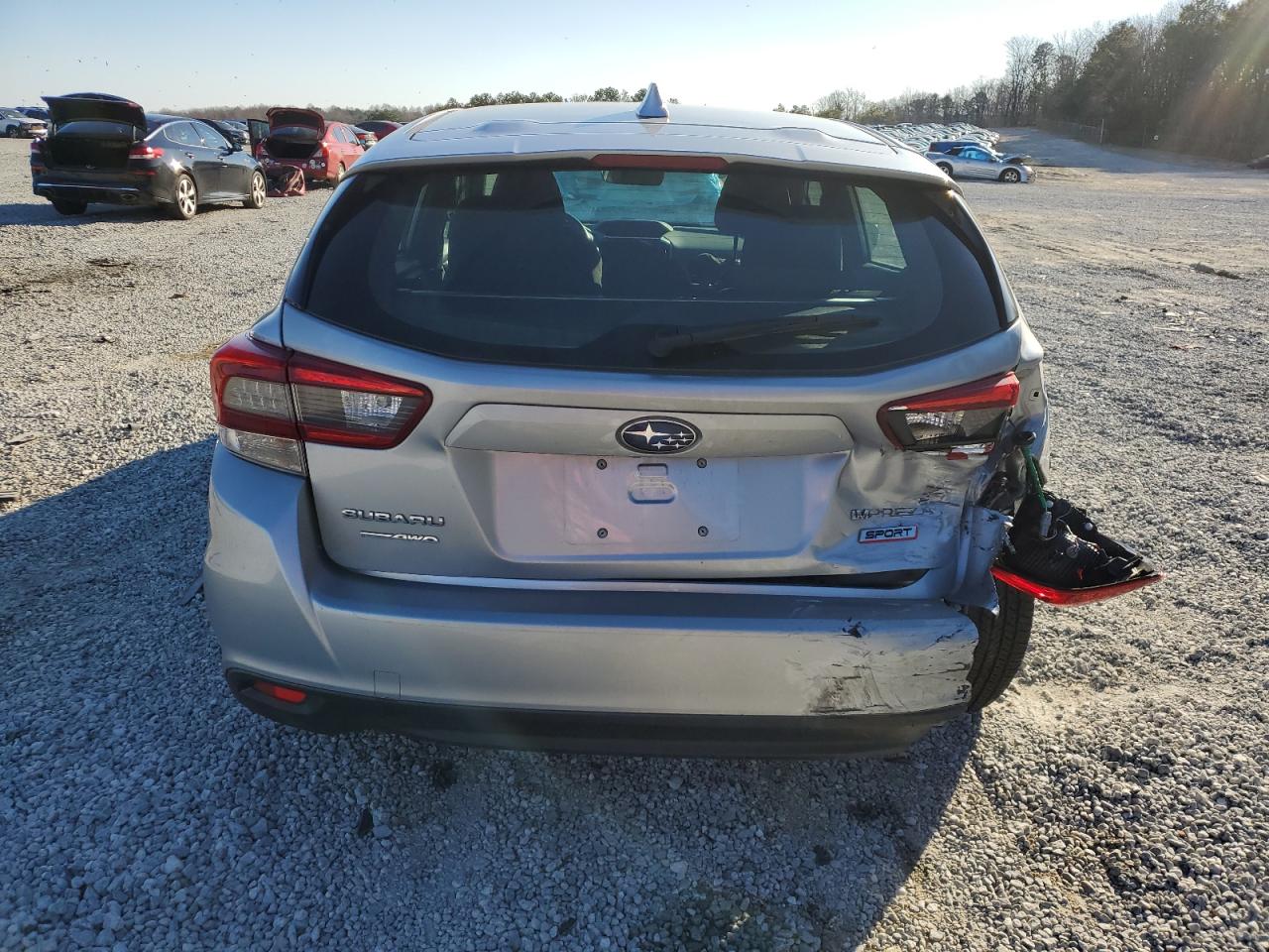 2022 SUBARU IMPREZA SPORT VIN:4S3GTAM64N3712396