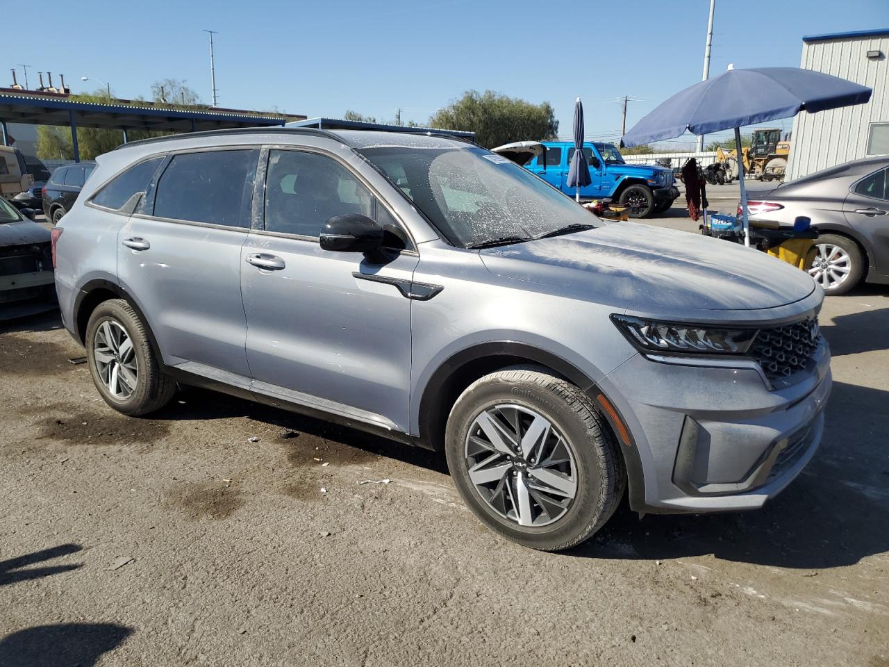 2022 KIA SORENTO S VIN:5XYRL4LC2NG144808