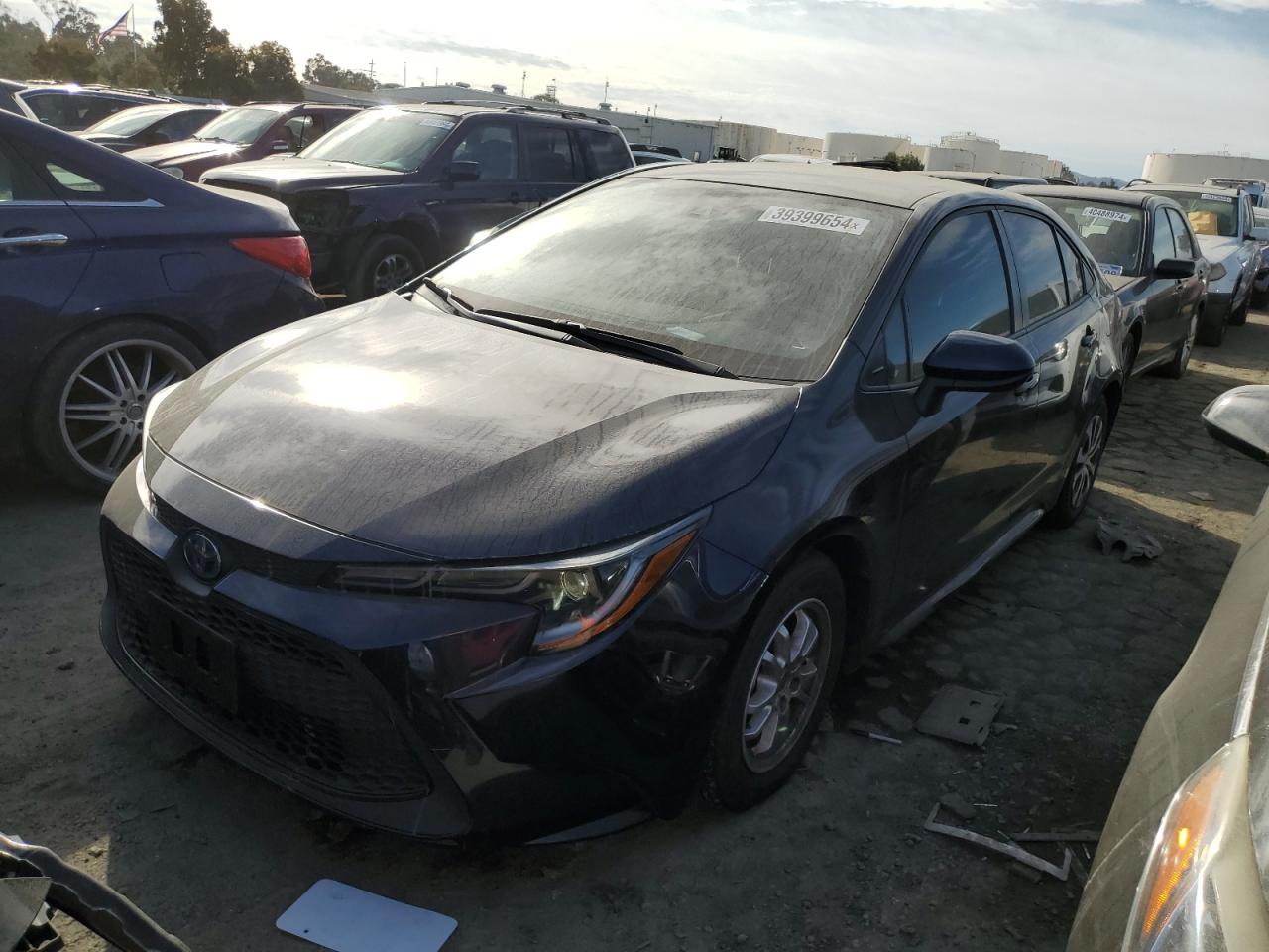 2022 TOYOTA COROLLA LE VIN:JTDEAMDE9NJ050932