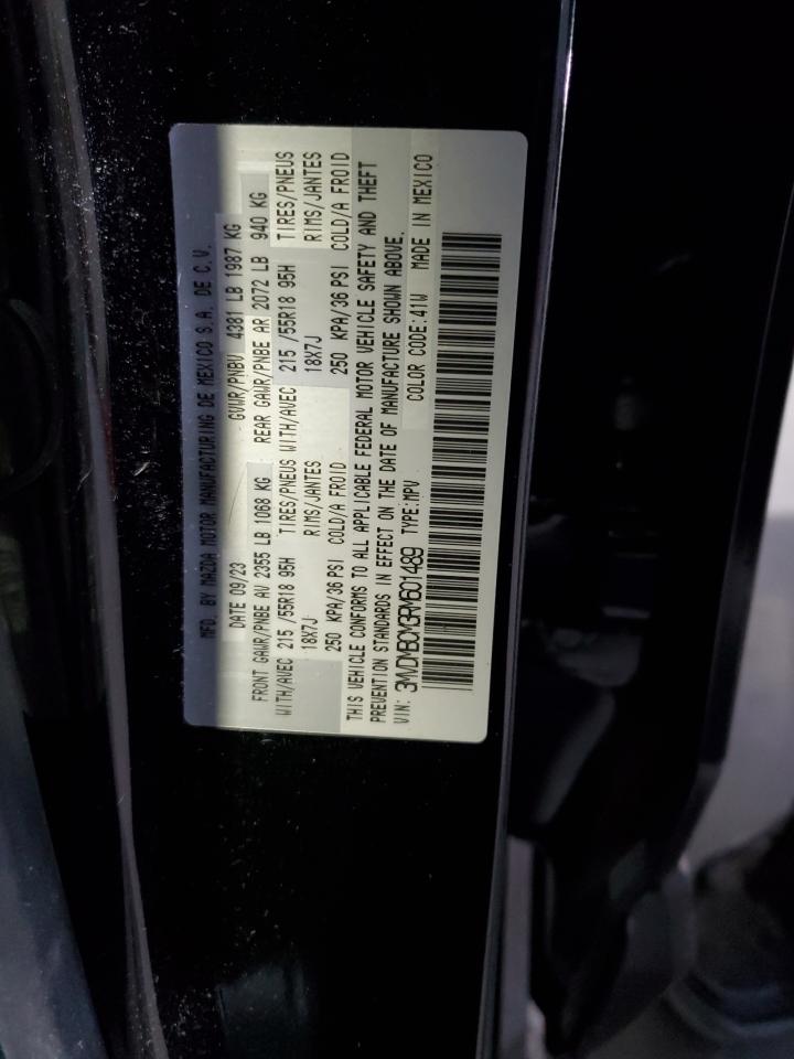 2024 MAZDA CX-30 PREFERRED VIN:3MVDMBCM3RM601489