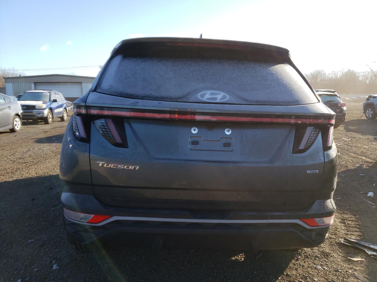 2022 HYUNDAI TUCSON SEL VIN:5NMJBCAE3NH084347