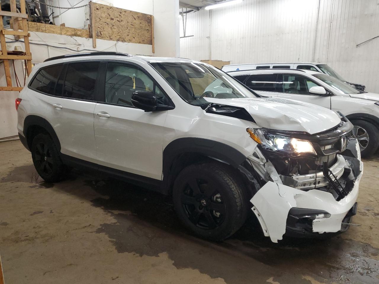 2022 HONDA PILOT TRAILSPORT VIN:5FNYF6H86NB103818