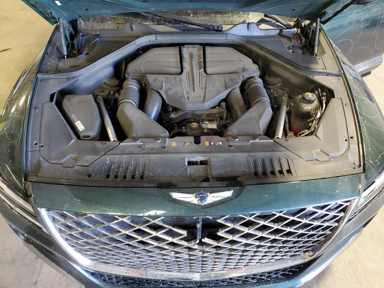 2022 GENESIS GV80 BASE VIN:KMUHCESC6NU101765