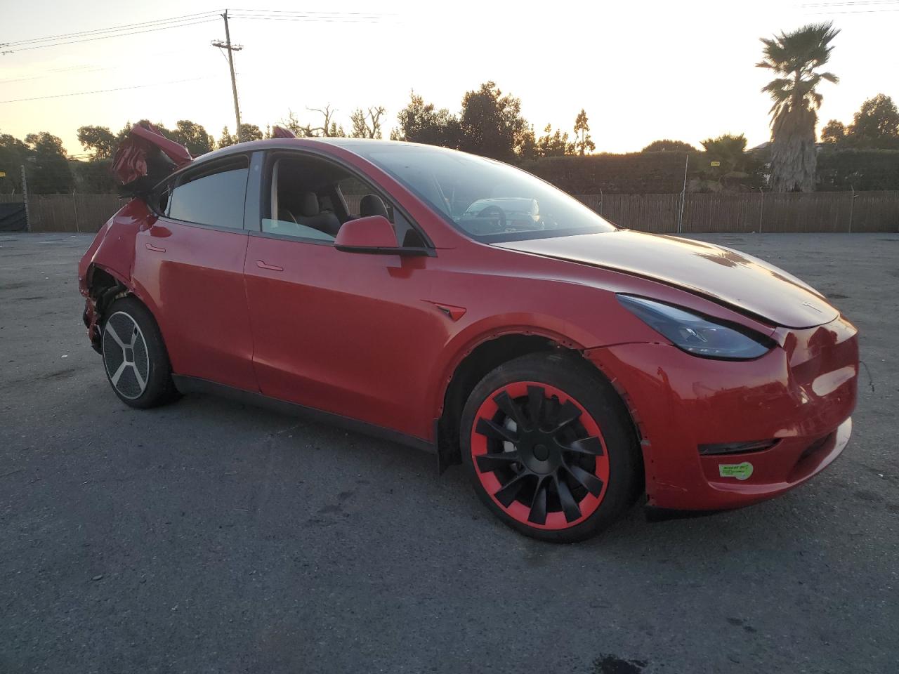 2023 TESLA MODEL Y  VIN:7SAYGDEE1PF751715
