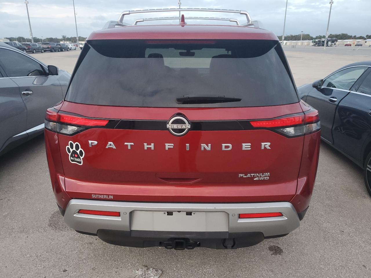 2023 NISSAN PATHFINDER PLATINUM VIN:5N1DR3DJ9PC218471