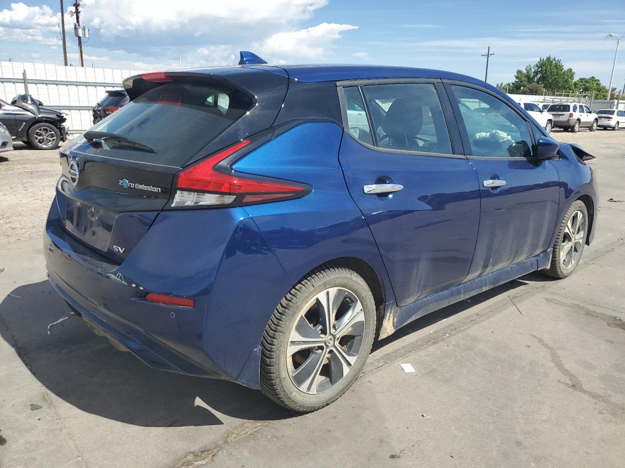 2022 NISSAN LEAF SV VIN:1N4AZ1CV2NC561657