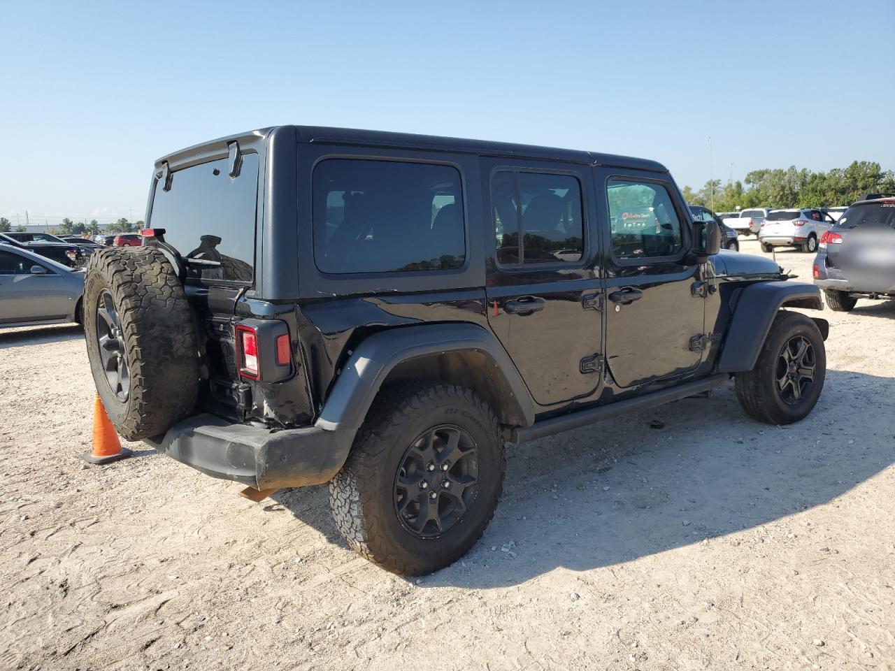 2022 JEEP WRANGLER UNLIMITED SPORT VIN:1C4HJXDG2NW226416