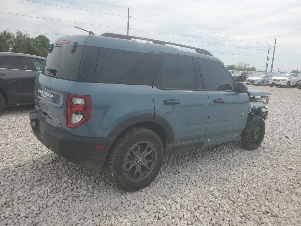 2022 FORD BRONCO SPORT BIG BEND VIN:3FMCR9B64NRD29621