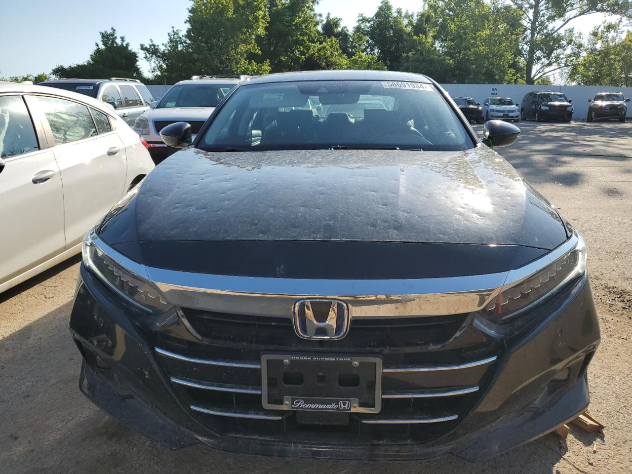 2022 HONDA ACCORD HYBRID EXL VIN:1HGCV3F51NA021252