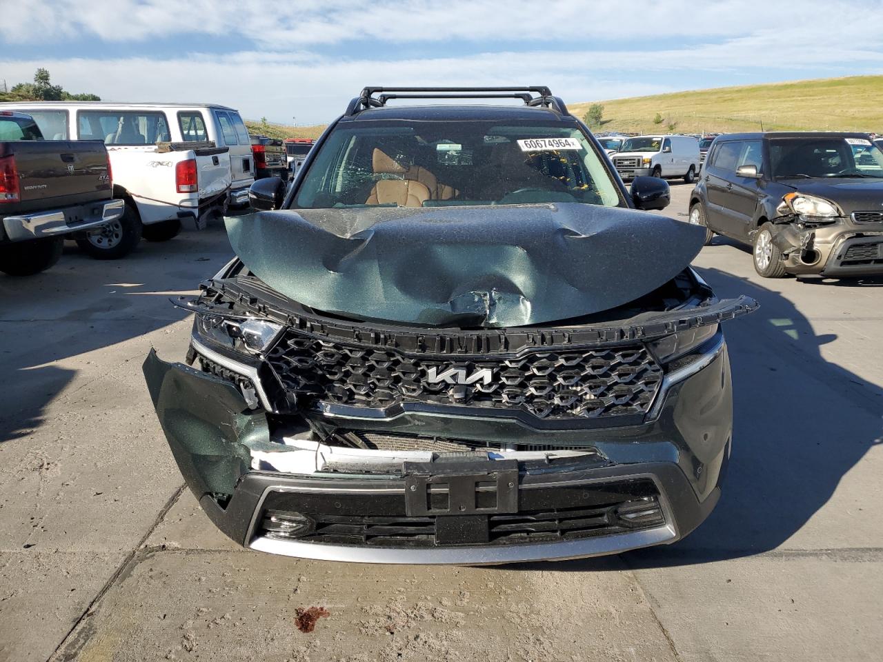 2022 KIA SORENTO SX VIN:5XYRKDLF1NG077177