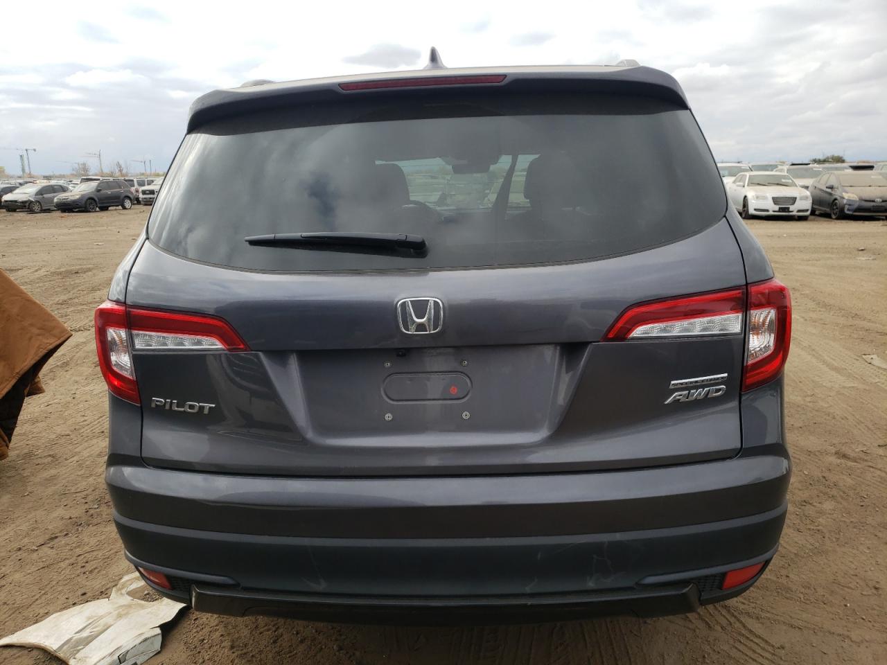 2022 HONDA PILOT SE VIN:5FNYF6H22NB004490