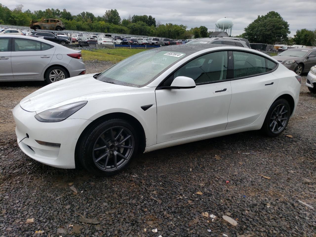 2022 TESLA MODEL 3  VIN:5YJ3E1EAXNF168159