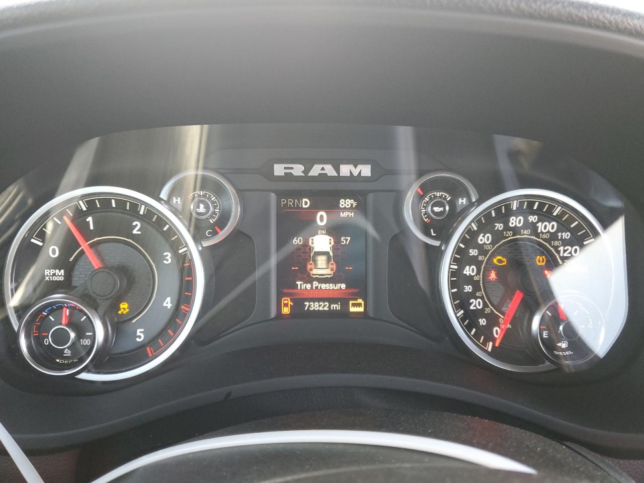 2022 RAM 2500 TRADESMAN VIN:3C6UR5CL3NG176111