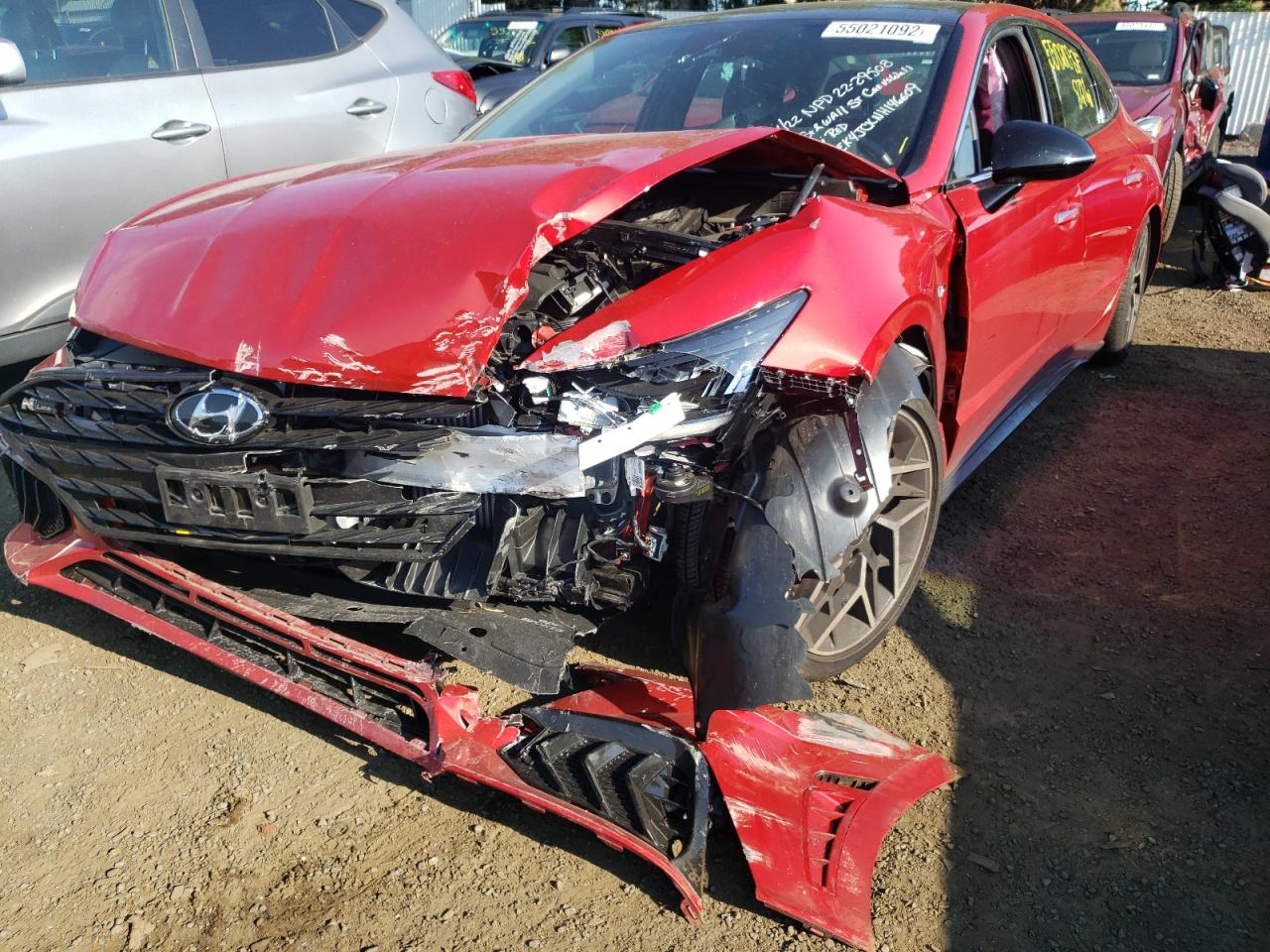 2022 HYUNDAI SONATA N LINE VIN:5NPEK4JCXNH146609