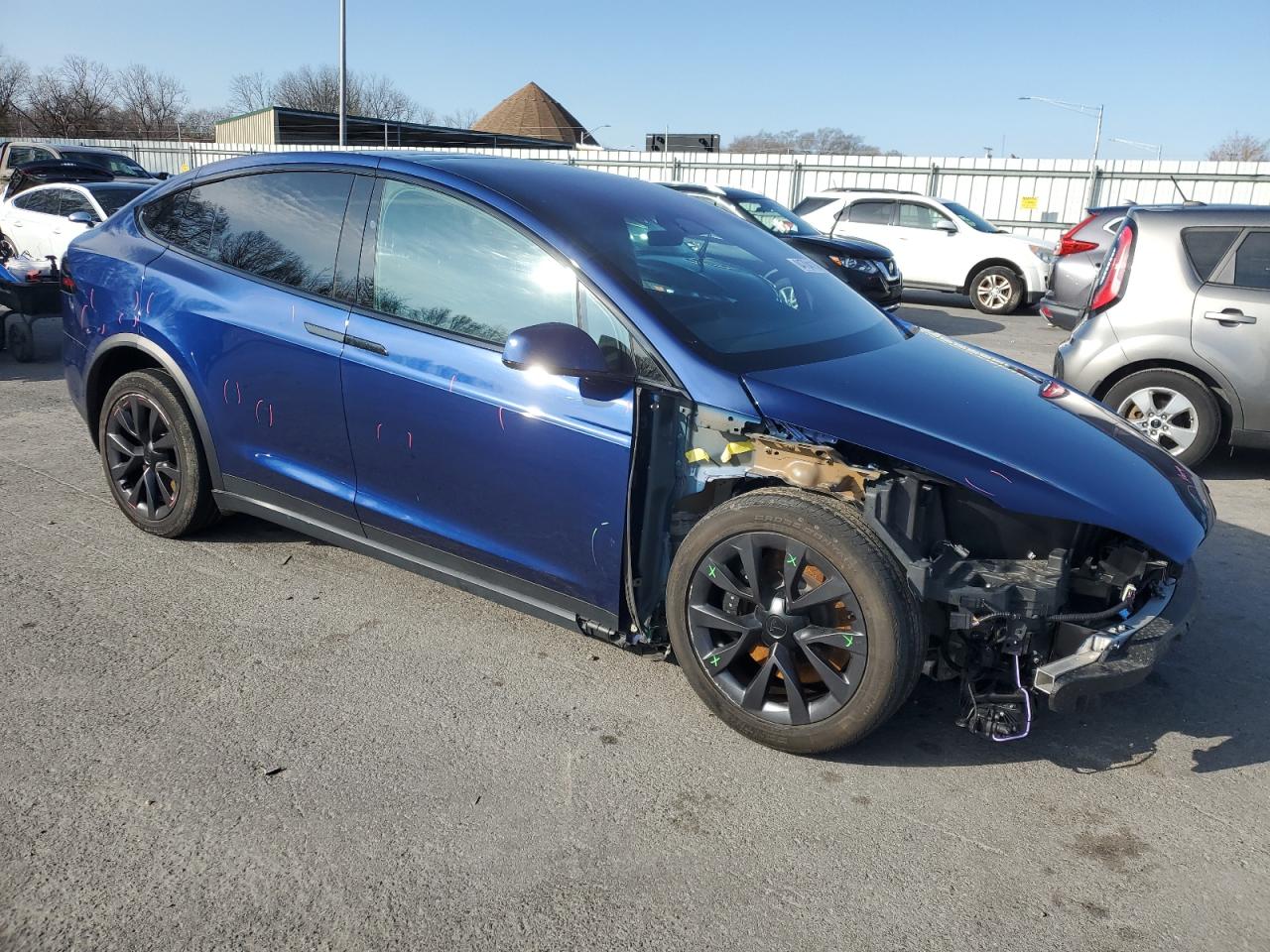 2023 TESLA MODEL X  VIN:7SAXCBE53PF367219