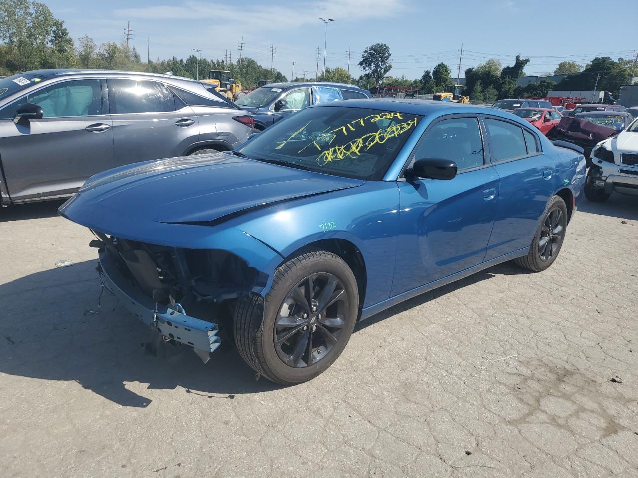 2023 DODGE CHARGER SXT VIN:2C3CDXJG9PH604887