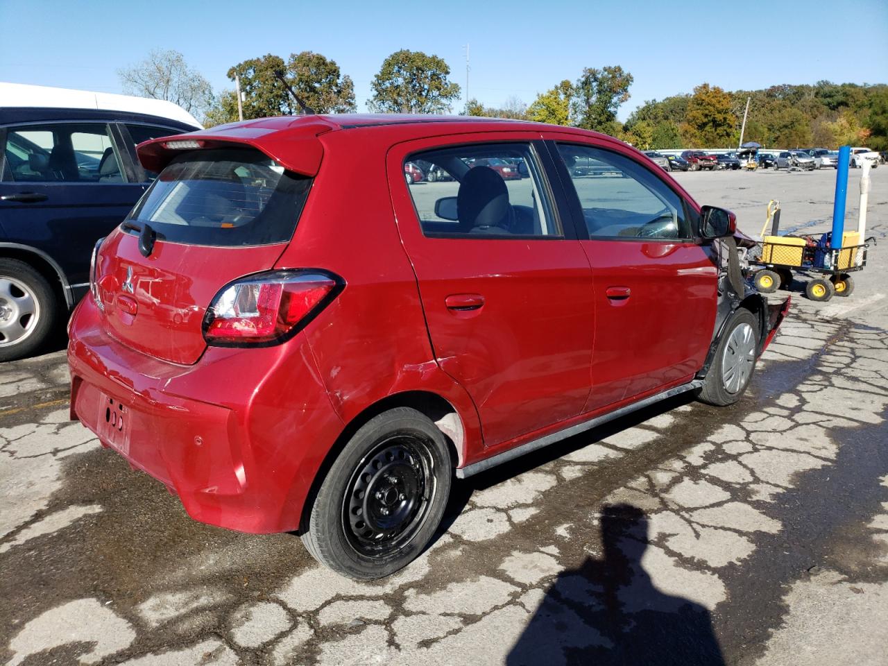 2022 MITSUBISHI MIRAGE ES VIN:ML32AUHJ0NH008864