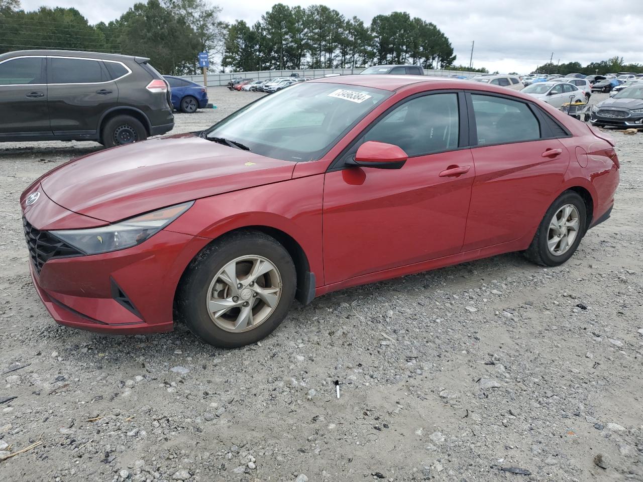 2022 HYUNDAI ELANTRA SE VIN:KMHLL4AG3NU349740