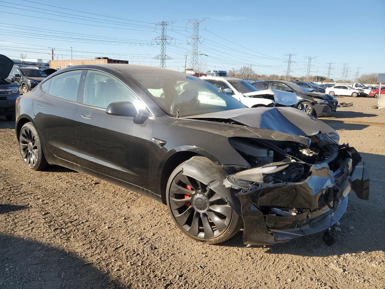 2023 TESLA MODEL 3  VIN:5YJ3E1EC8PF409012