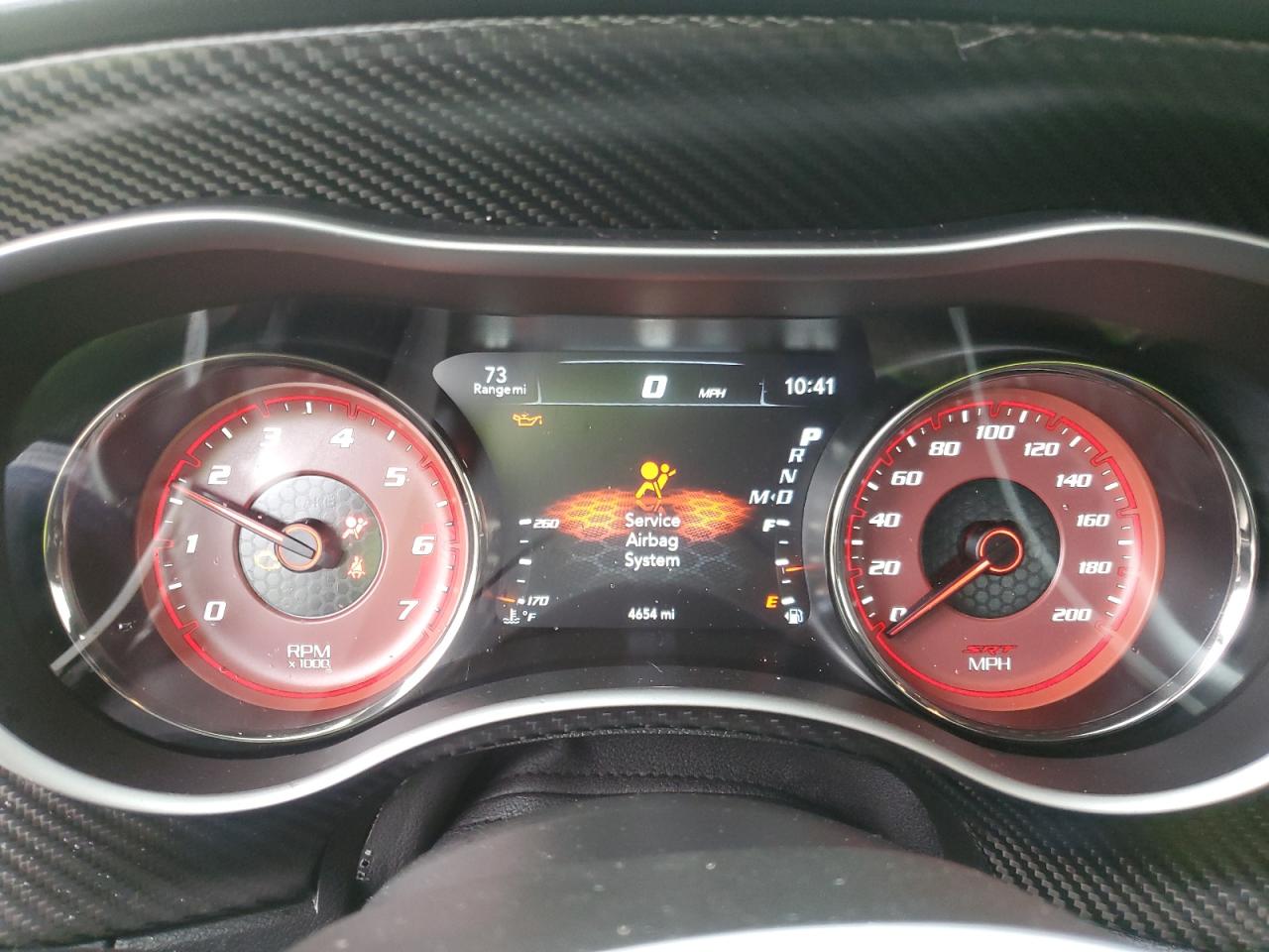 2022 DODGE CHARGER SRT HELLCAT VIN:2C3CDXL92NH177838