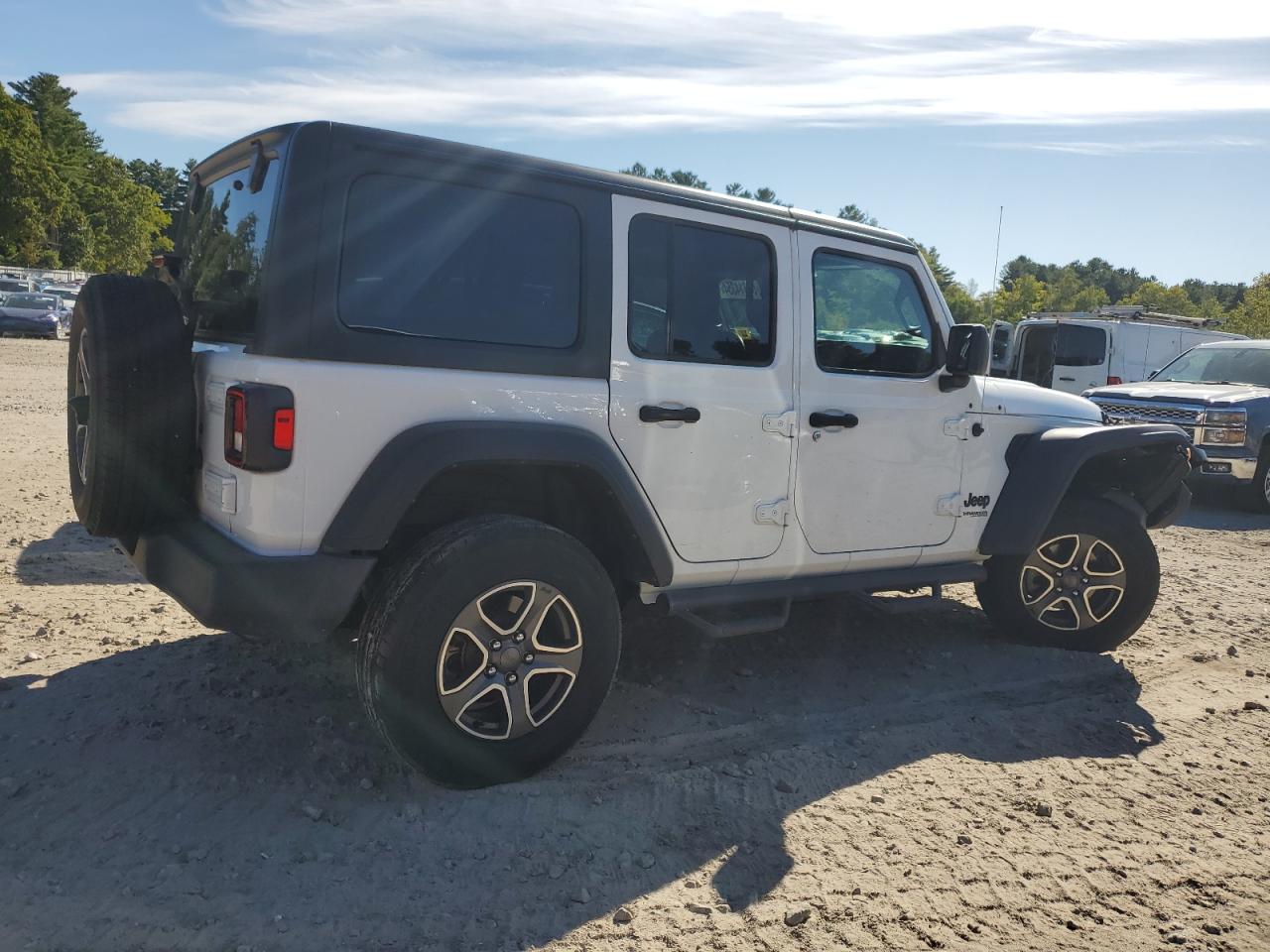 2022 JEEP WRANGLER UNLIMITED SPORT VIN:1C4HJXDG9NW132131