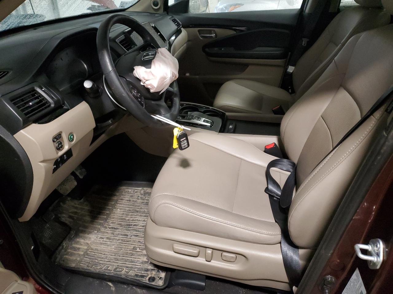 2022 HONDA PILOT ELITE VIN:5FNYF6H09NB072333