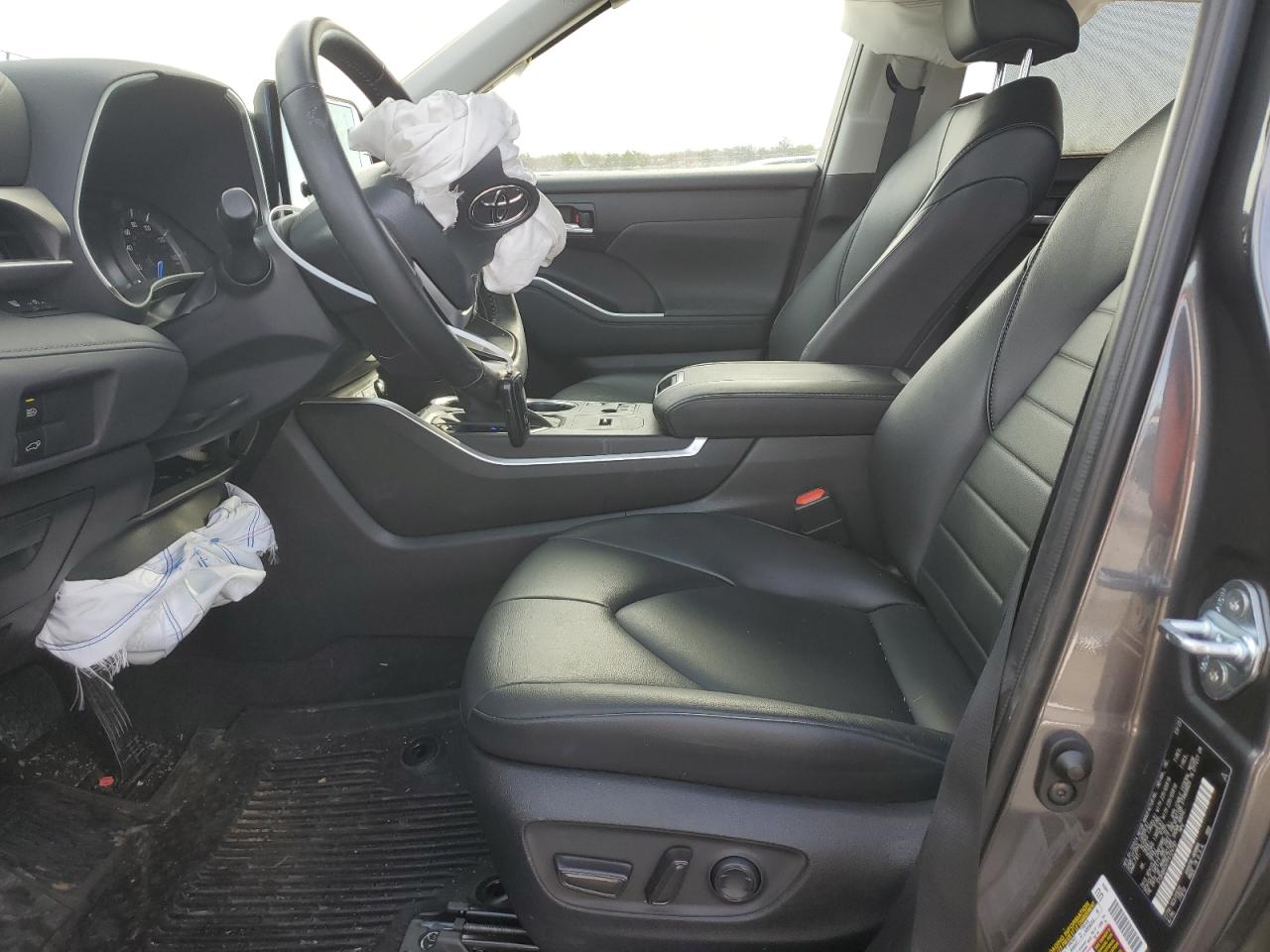 2023 TOYOTA HIGHLANDER HYBRID XLE VIN:5TDKBRCH7PS124797