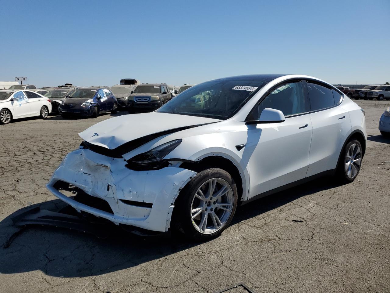 2023 TESLA MODEL Y  VIN:WP0AA2A8XNS255297