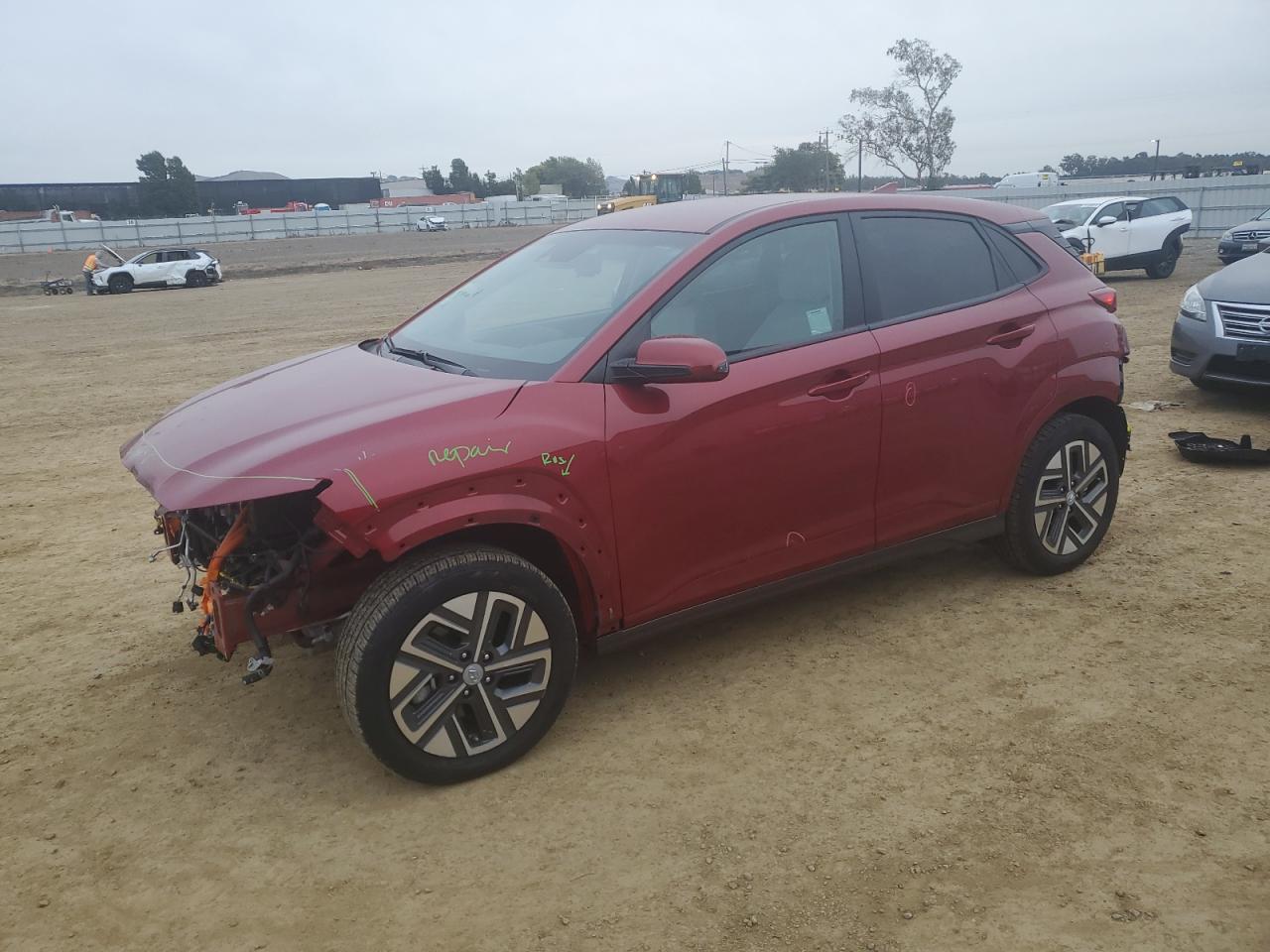 2023 HYUNDAI KONA SE VIN:KM8K23AG7PU184206