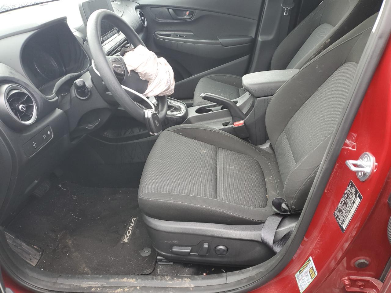 2023 HYUNDAI KONA SEL VIN:KM8K6CAB5PU043434