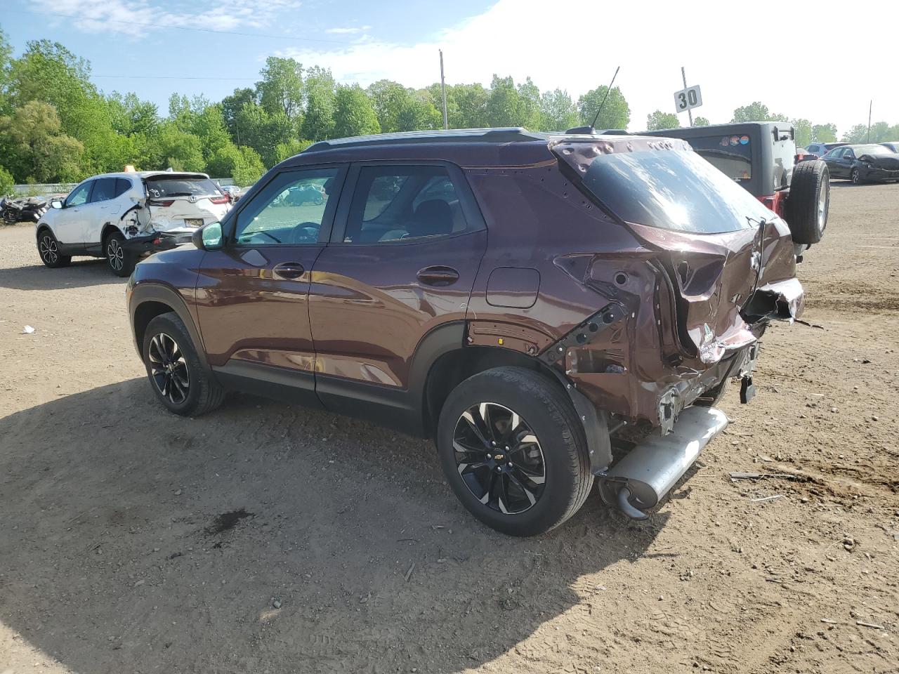 2022 CHEVROLET TRAILBLAZER LT VIN:KL79MRSL4NB092195