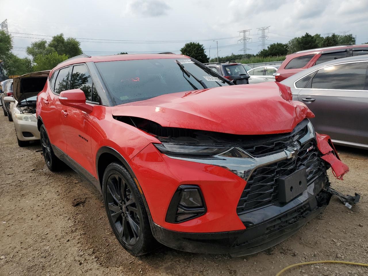 2022 CHEVROLET BLAZER RS VIN:3GNKBKRS7NS130643