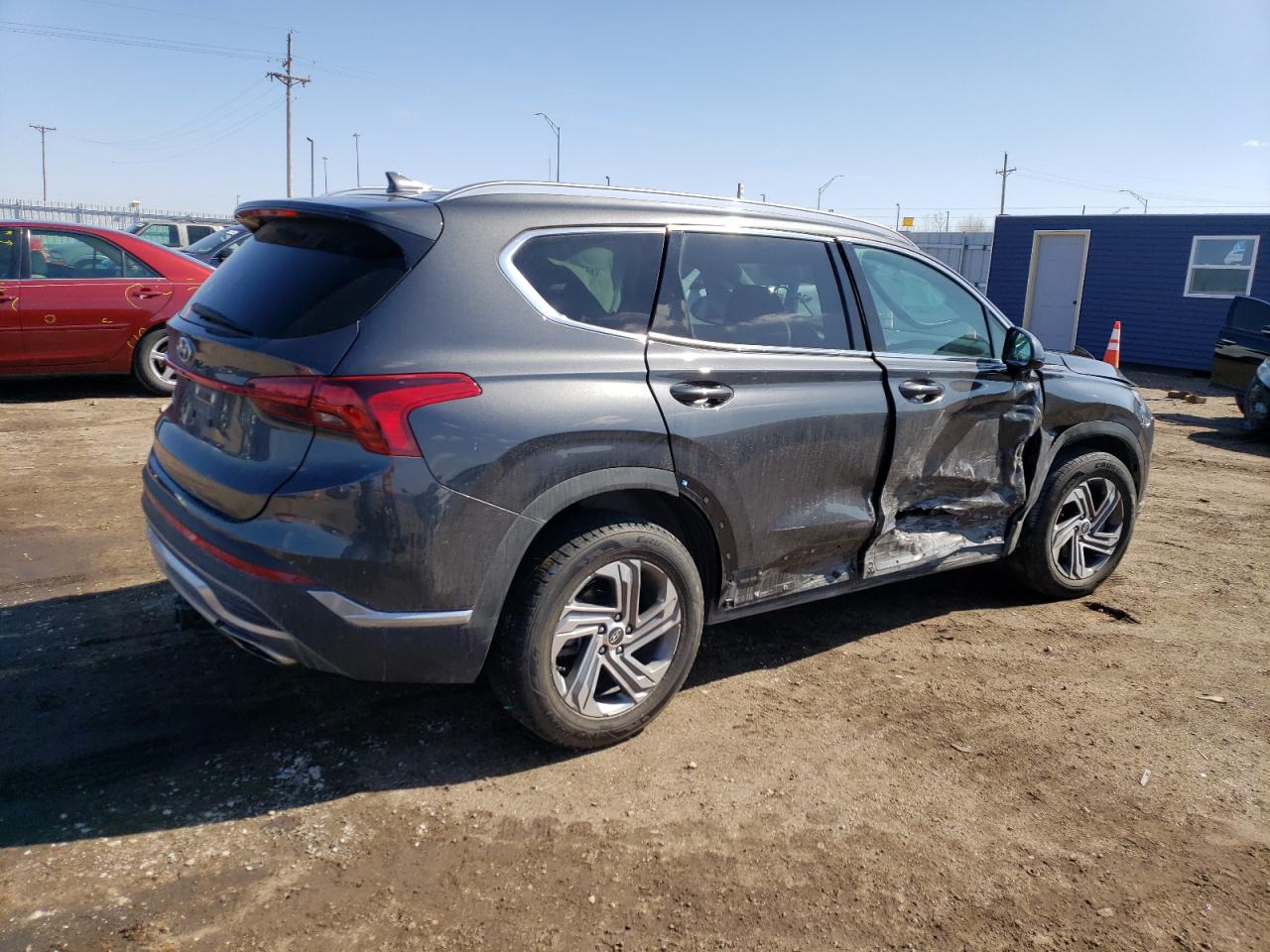 2022 HYUNDAI SANTA FE SEL VIN:5NMS24AJ5NH383491