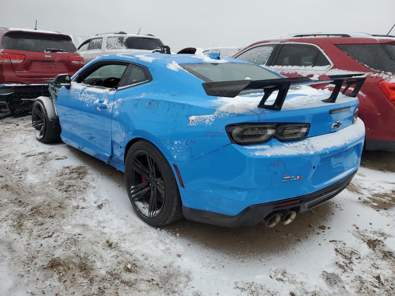 2022 CHEVROLET CAMARO ZL1 VIN:1G1FJ1R69N0128290