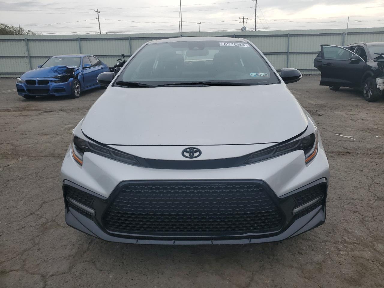 2022 TOYOTA COROLLA SE VIN:5YFS4MCE7NP105109