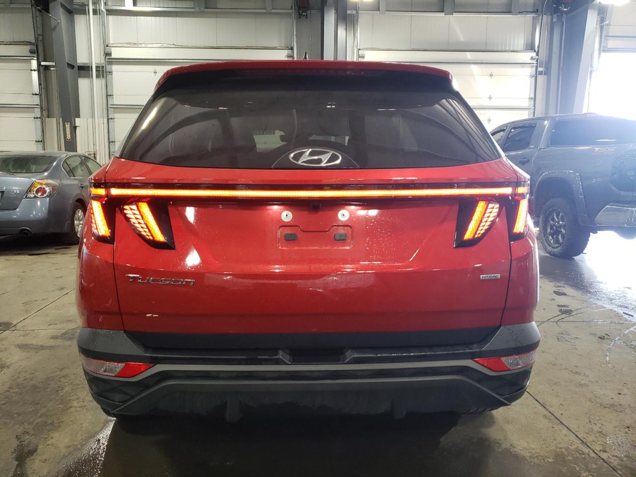 2022 HYUNDAI TUCSON SEL VIN:5NMJFCAE9NH129537