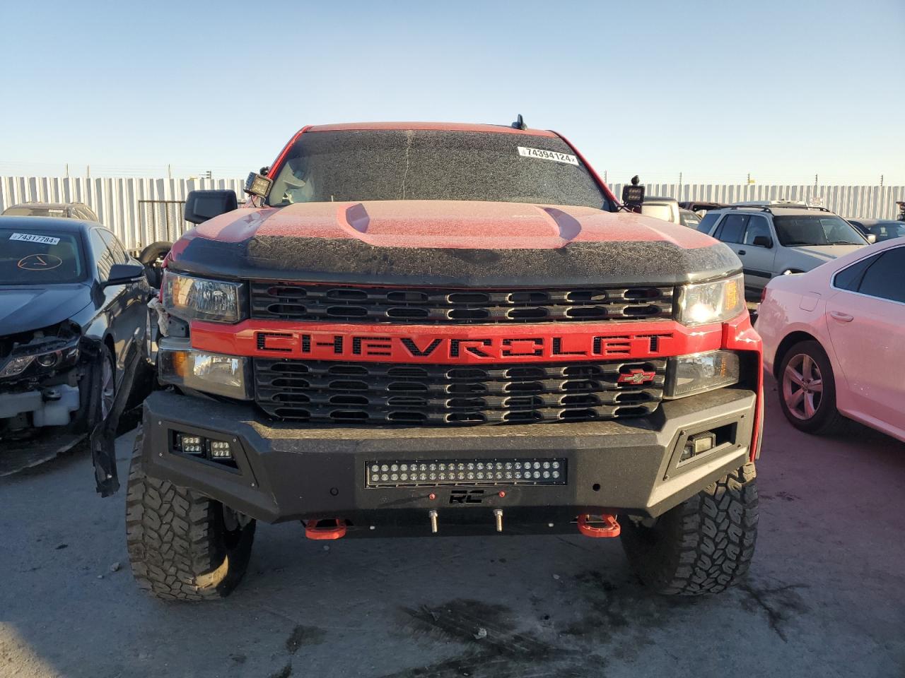 2022 CHEVROLET SILVERADO LTD K1500 CUSTOM VIN:3GCPYBEK9NG174763