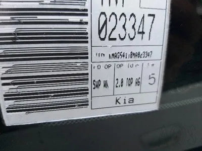 2022 Kia K5 KNAG541JBNA023347 VIN:KNAG541JBNA023347