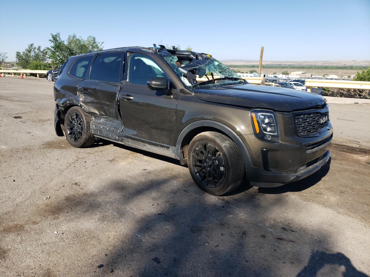 2022 KIA TELLURIDE SX VIN:5XYP5DHC5NG217454