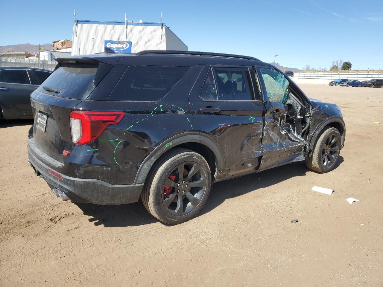 2022 FORD EXPLORER ST VIN:1FM5K8GC7NGA21503